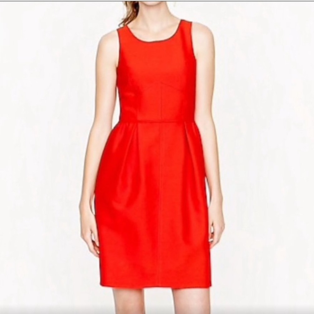J CREW Orange Mini Dress
